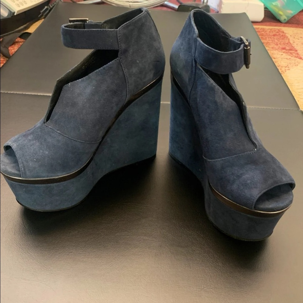 Top Shop Open Toe Wedges